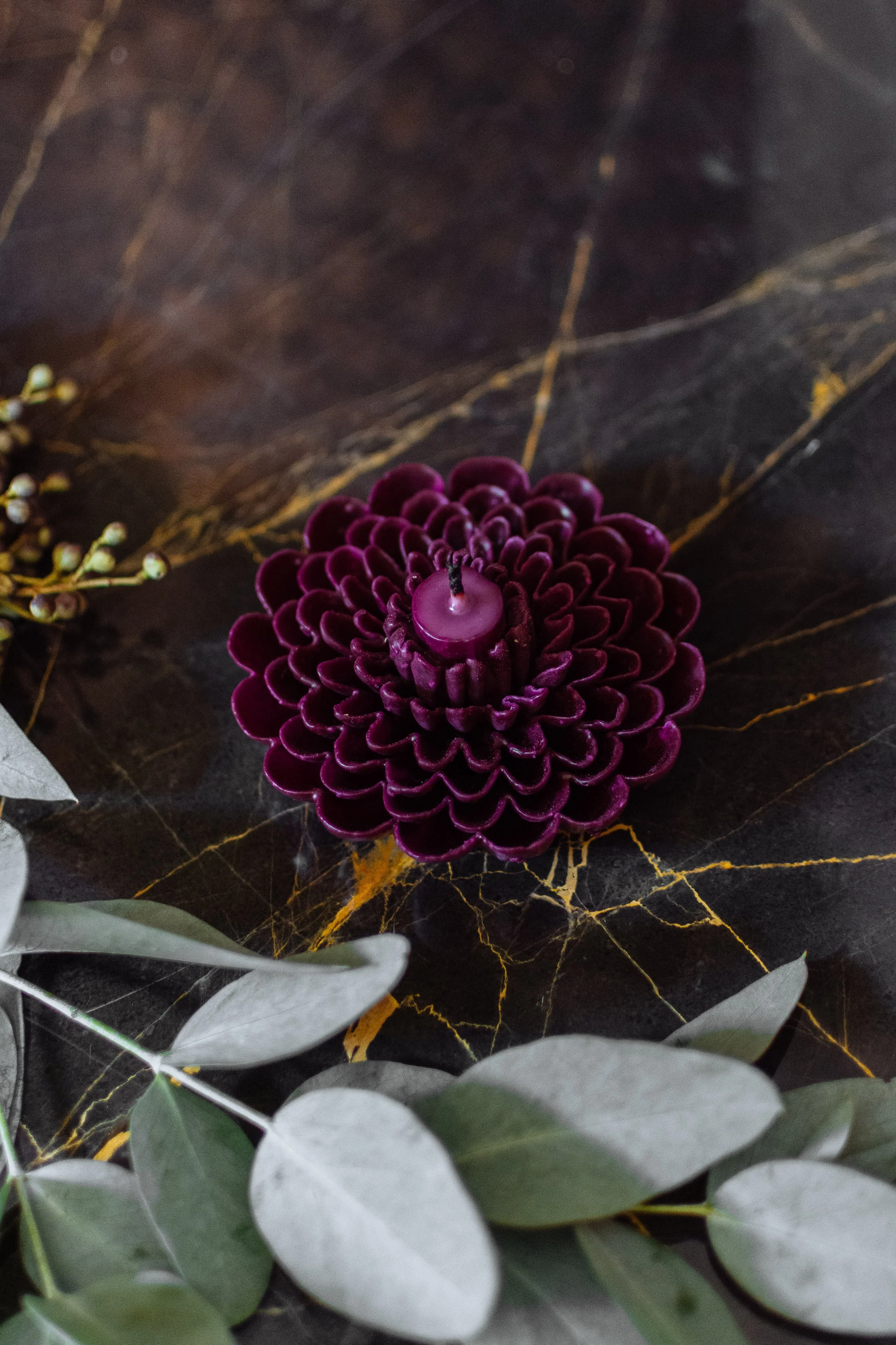 Oaxacan Floral Candle — Cuescoo